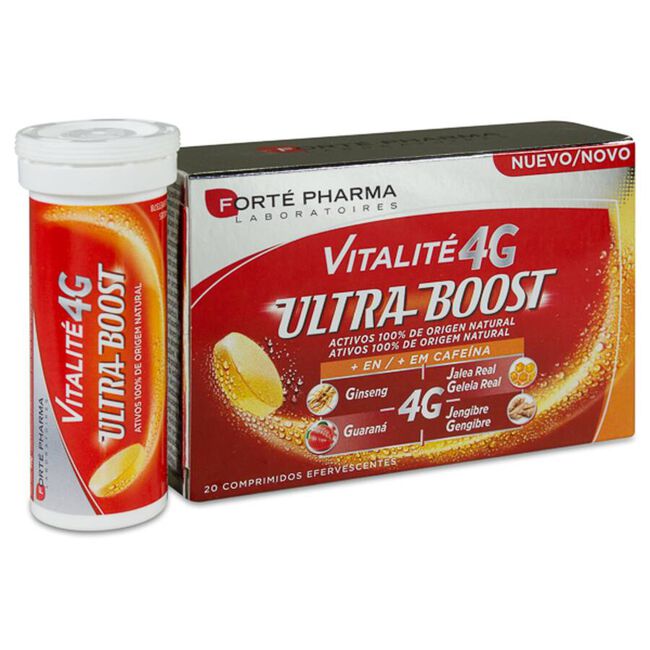 Forté Pharma Vitalité 4G Ultra Boost, 20 Comprimidos