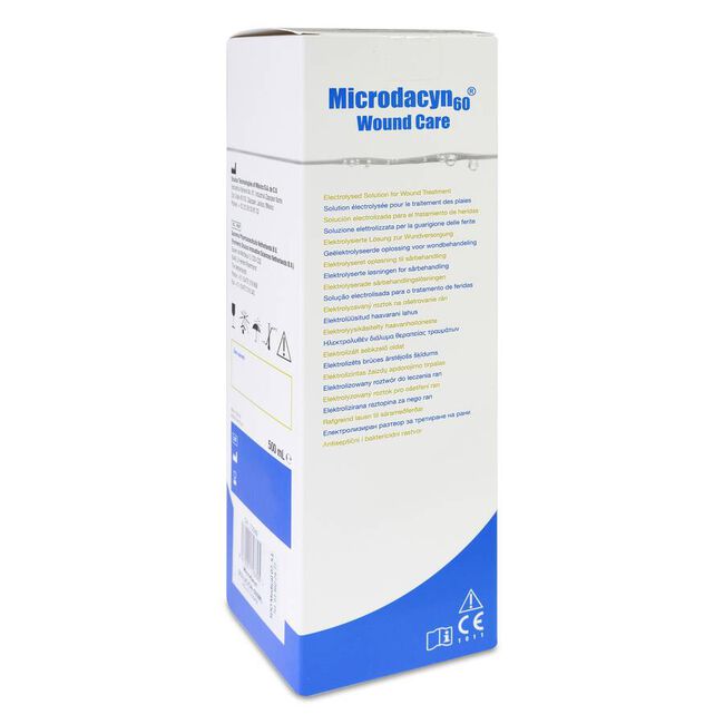 Microdacyn 60 Woundcare Solución, 500 ml