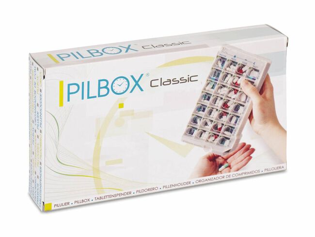 Pilbox Classic Pastillero 7 días, 1 Ud