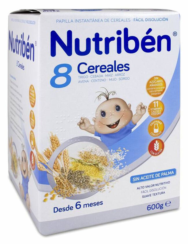 Nutribén 8 Cereales, 600 g