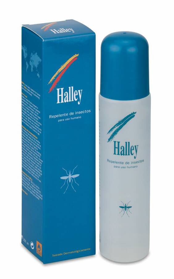 Halley Repelente Insectos Spray, 250 ml