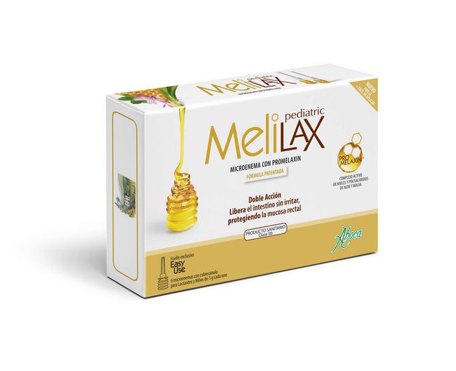 Aboca Melilax Pediatric Microenema 5 g, 6 Uds