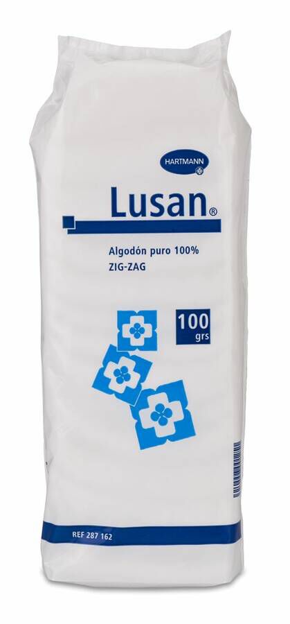 Lusan Algodón Puro Zig Zag, 100 g