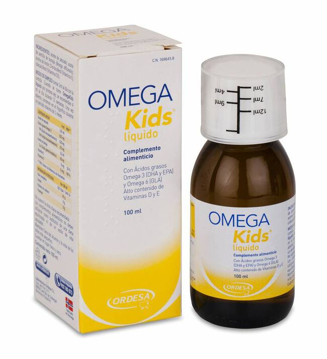 Omega Kids Líquido, 100 ml image number null