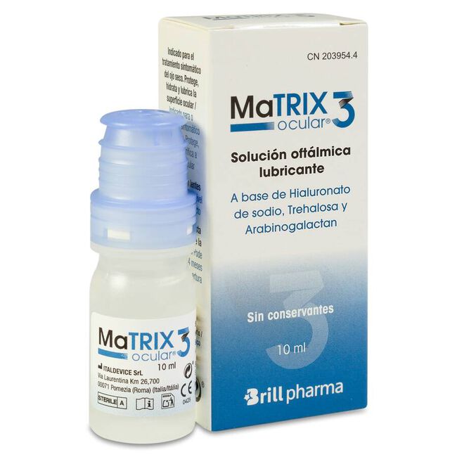 Matrix Ocular 3 Solución Oftálmica Multidosis, 10 ml
