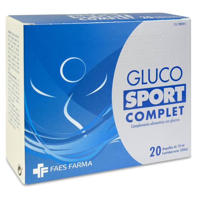 Glucosport Complet, 20 Ampollas