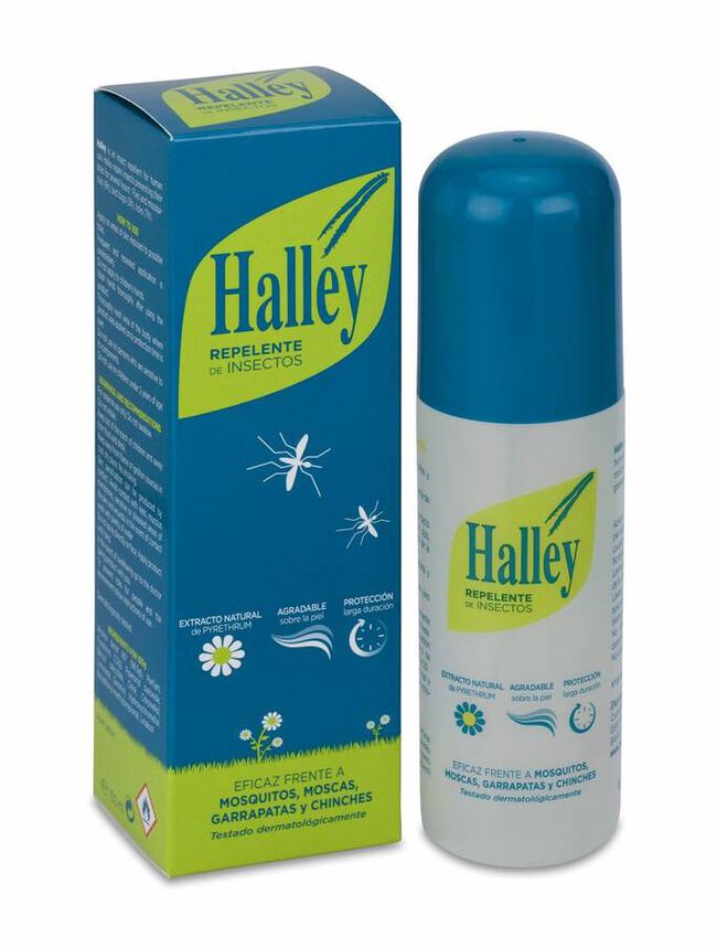 Halley Repelente Insectos en Spray, 150 ml