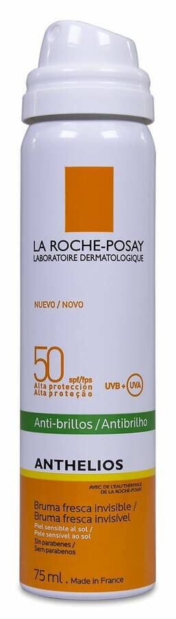 La Roche-Posay Anthelios Bruma Invisible Rostro SPF 50+, 75 ml image number null