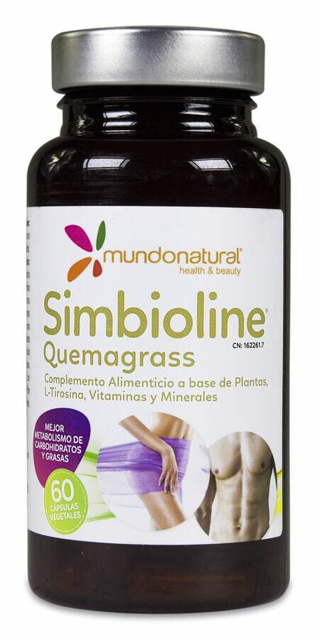 Simbioline Quemagrass, 60 Cápsulas