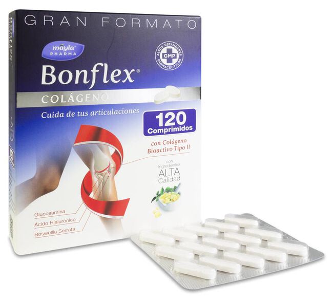 Máyla Pharma Bonflex Colageno, 120 Comprimidos