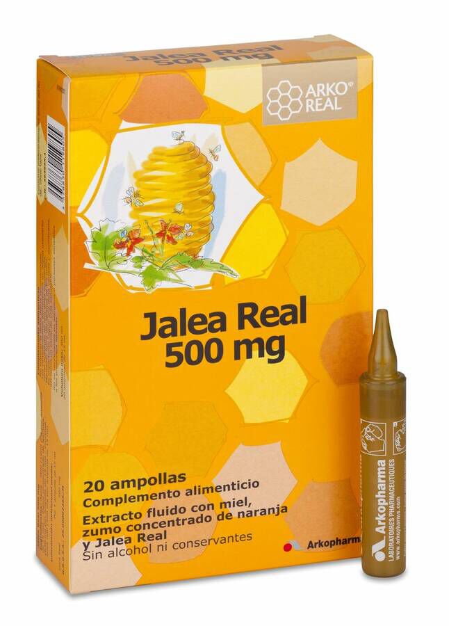 Arkopharma ArkoReal Jalea Real Fresca 500 mg, 20 Ampollas