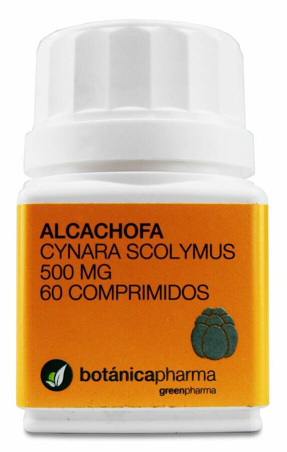 Botánicapharma Alcachofa 500 mg, 60 Comprimidos