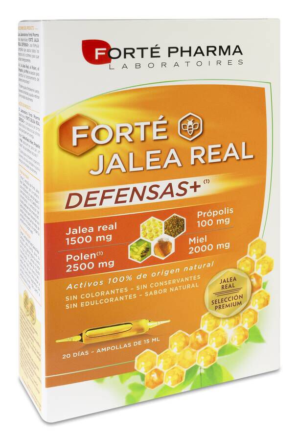 Forté Pharma Jalea Real Defensas+, 20 Uds