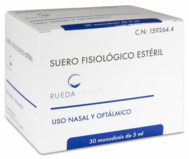 Edda Pharma Suero Fisiológico 5 ml, 30 Uds
