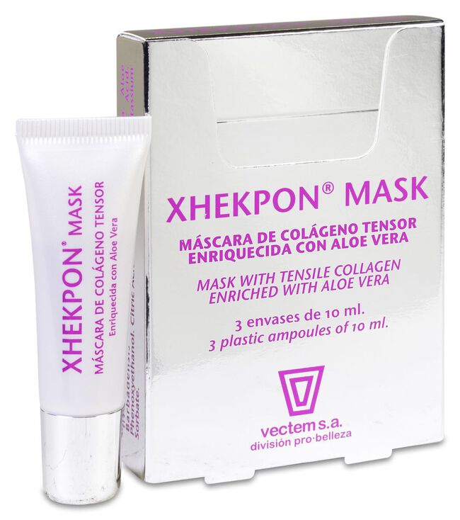 Xhekpon Mask Mascarillas de Colágeno, 3 Uds