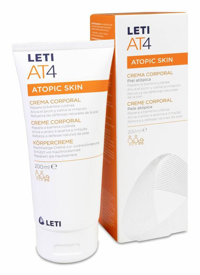 LETI AT4 Crema Corporal, 200 ml image number null