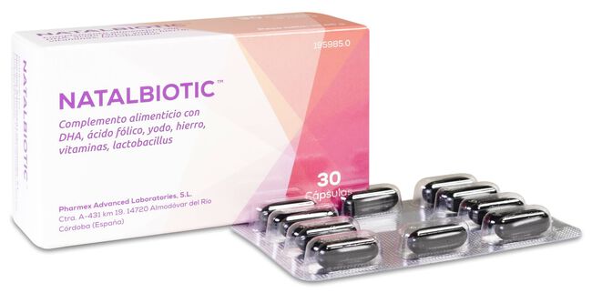 Natalbiotic, 30 Cápsulas