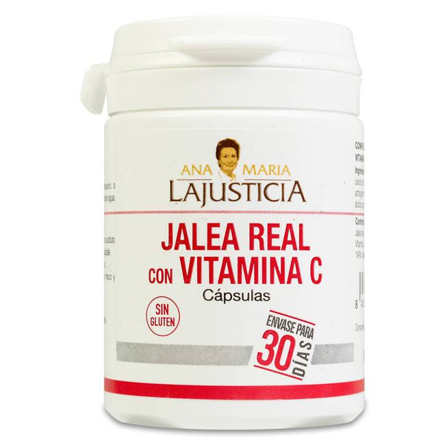 Ana María Lajusticia Jalea Real con Vitamina C, 60 cápsulas