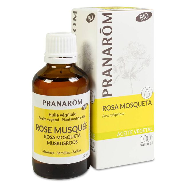 Pranarôm Aceite Esencial de Rosa Mosqueta, 50 ml