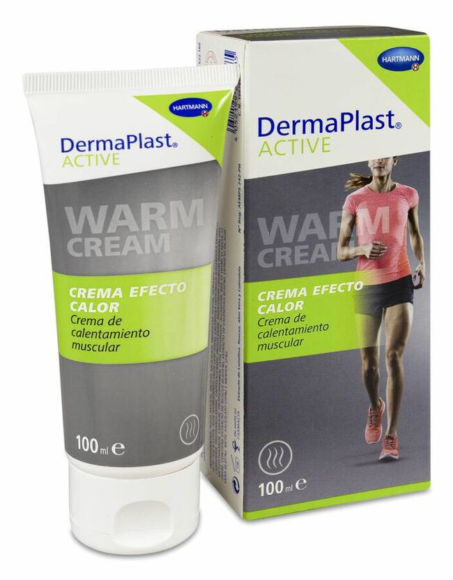 DermaPlast Active Warm Cream Efecto Calor, 100 ml