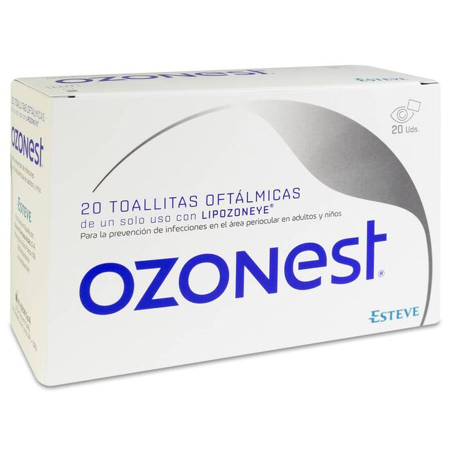 Ozonest Toallitas Oftálmicas, 20 Unidades