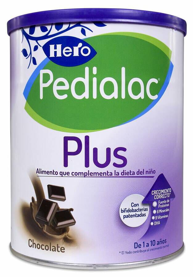 Hero Baby Pedialac Plus Sabor Chocolate, 800 g