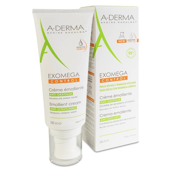 A-Derma Exomega Crema Emoliente Control, 200 ml