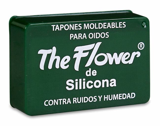 The Flower Tapones para Oídos de Silicona, 6 Uds