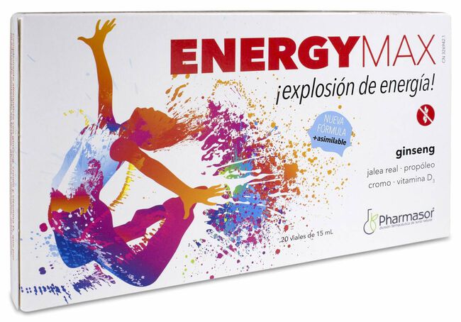 Pharmasor Energy MAX, 20 Viales