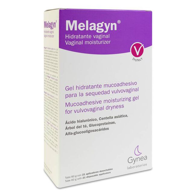 Melagyn Gel Hidratante Vaginal, 60 g + 24 Aplicadores