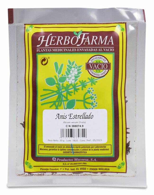 Herbofarma Anís Estrellado, 30 g