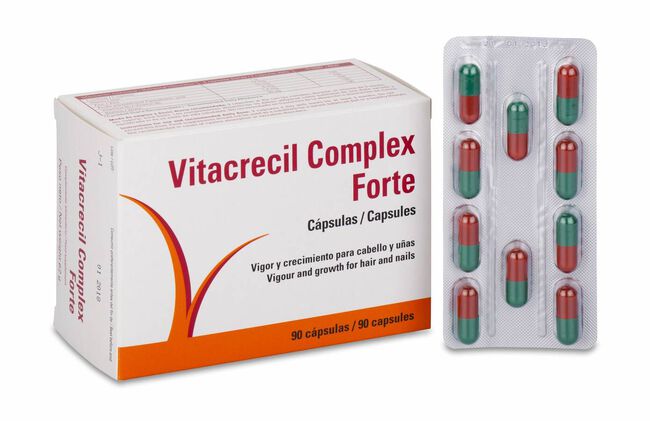 Vitacrecil Complex Forte, 90 Cápsulas