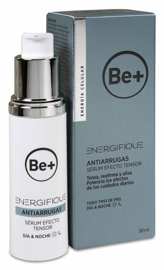 Be+ Energifique Antiarrugas Sérum Efecto Tensor, 30 ml