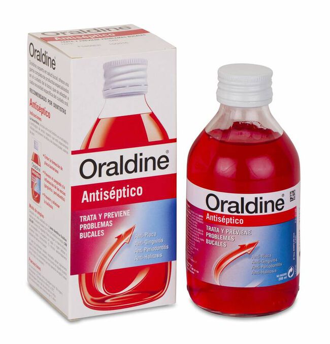 Oraldine Antiséptico, 200 ml