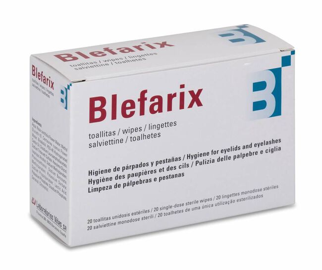 Blefarix, 20 Toallitas
