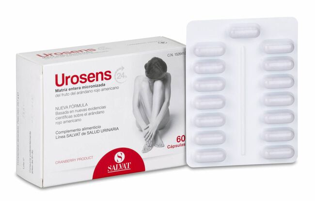Urosens 120 mg, 60 Cápsulas