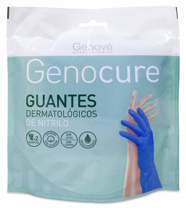 Genové Genocure Guantes Dermatológicos de Nitrilo Talla L-XL
