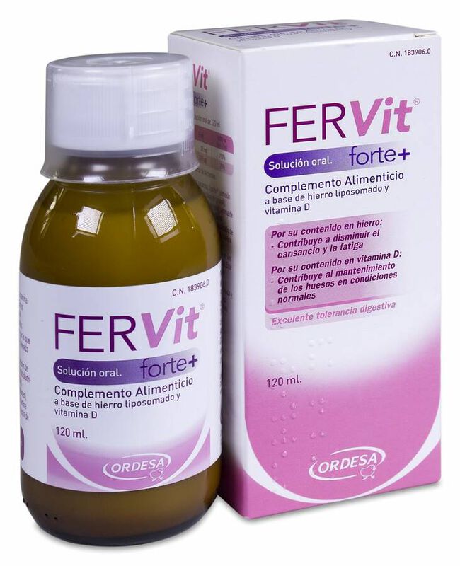 FerVit Forte+ Solución Oral, 120 ml