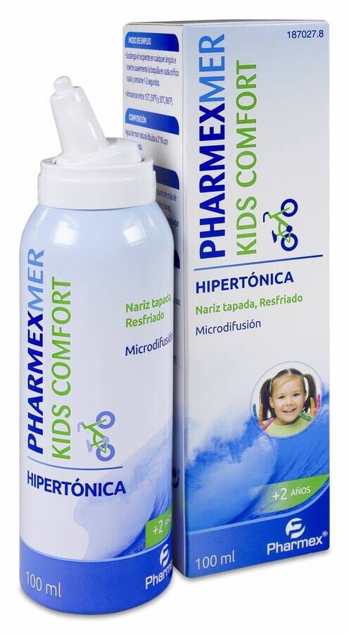 Pharmexmer Spray Kids Comfort Hipertónico, 100 ml