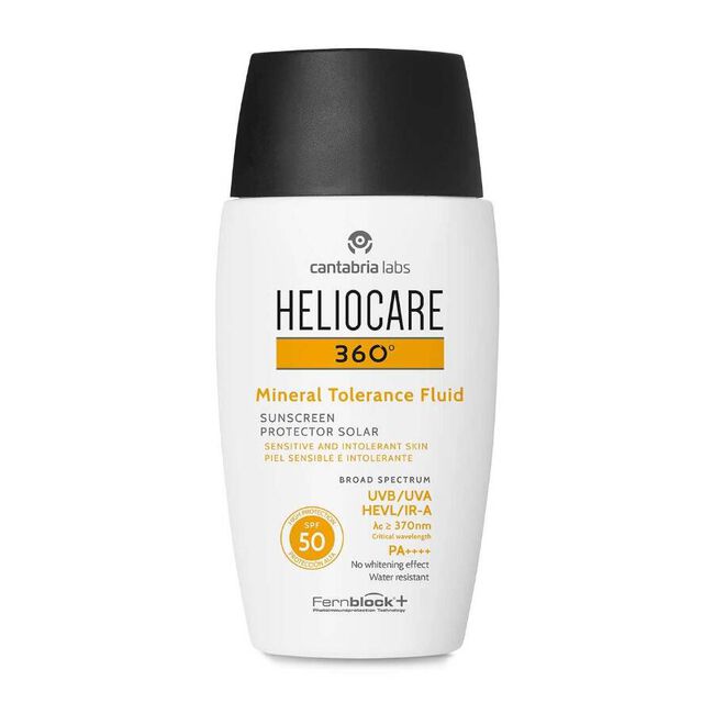 Heliocare 360º Mineral Tolerance Fluid SPF 50+, 50 ml