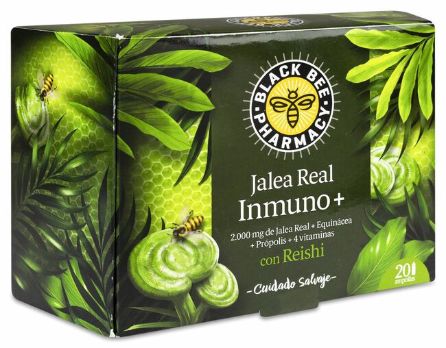 Black Bee Pharmacy Jalea Real Inmuno+, 20 Uds
