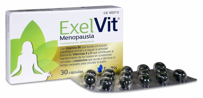 Exelvit Menopausia, 30 Cápsulas