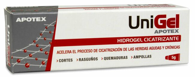 Apotex UniGel Hidrogel Cicatrizante, 5 g