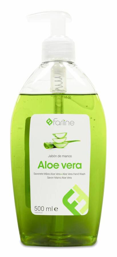 Farline Jabón de Manos Aloe Vera, 500 ml