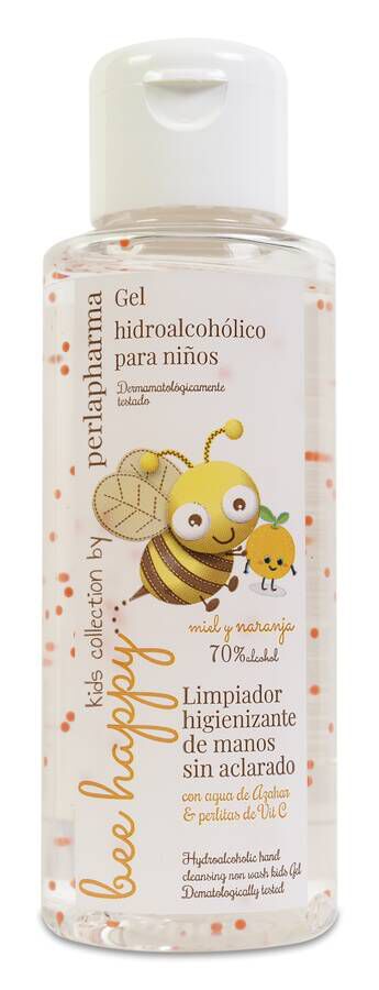 Perlapharma Bee Happy Kids Gel Hidroalcohólico, 100 ml