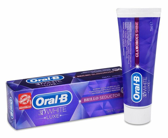 Oral-B 3D White Pasta Dental Luxe Brillo Seductor, 75 ml