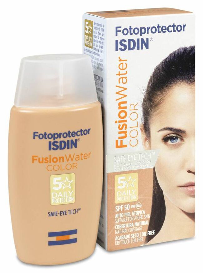 Isdin Fusion Water Color Medium Fotoprotector SPF 50, 50 ml