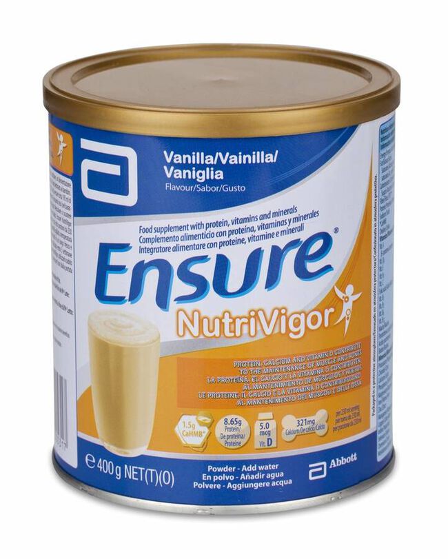 Ensure Nutrivigor Vainilla, 400 g