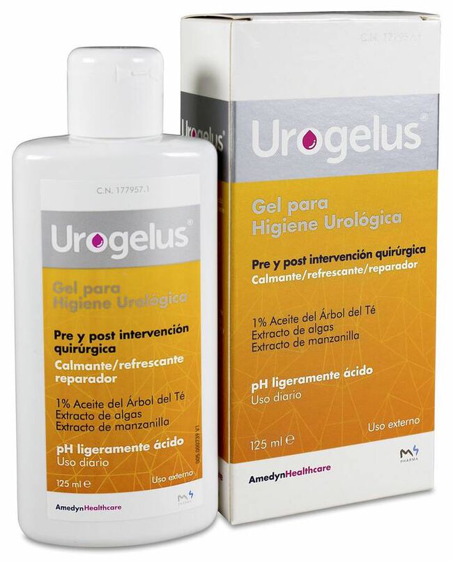 M4Pharma Urogelus Gel Higiene Urologica, 125 ml