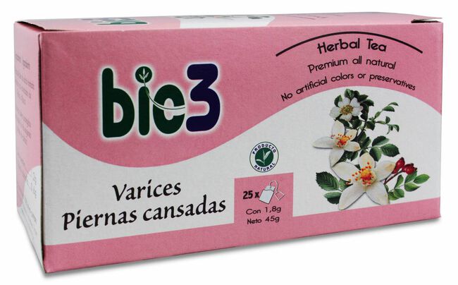 Bie3 Varices Piernas Cansadas, 25 Uds